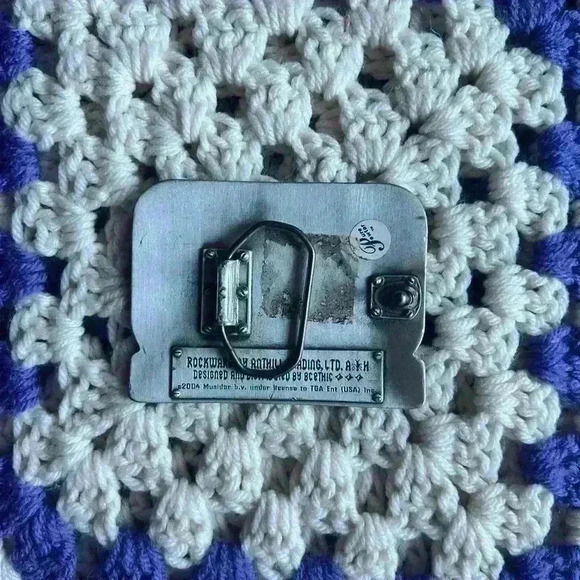 Rolling Stones Y2K Belt Buckle Unisex Metal Iconic Logo Rock by BCETHIC - Picture 4 of 7